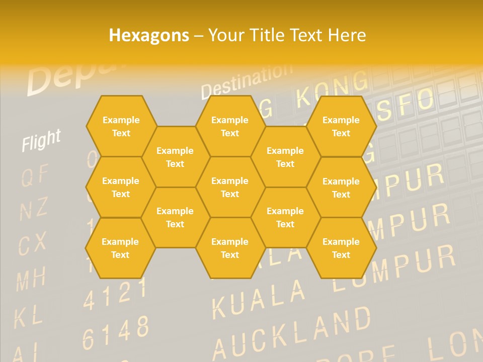 Flight Holiday Electronic PowerPoint Template