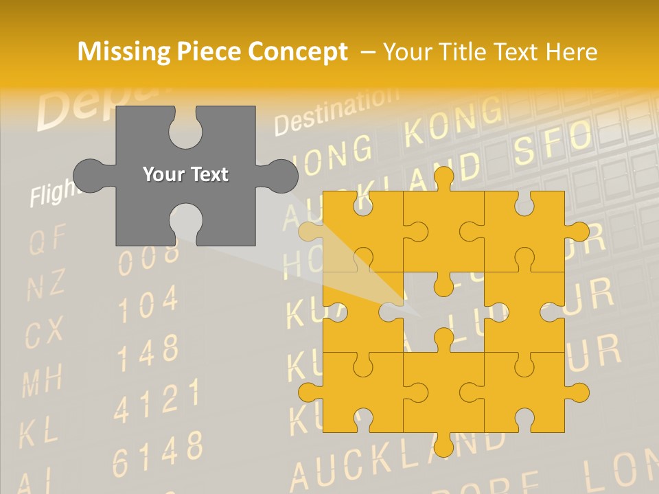 Flight Holiday Electronic PowerPoint Template