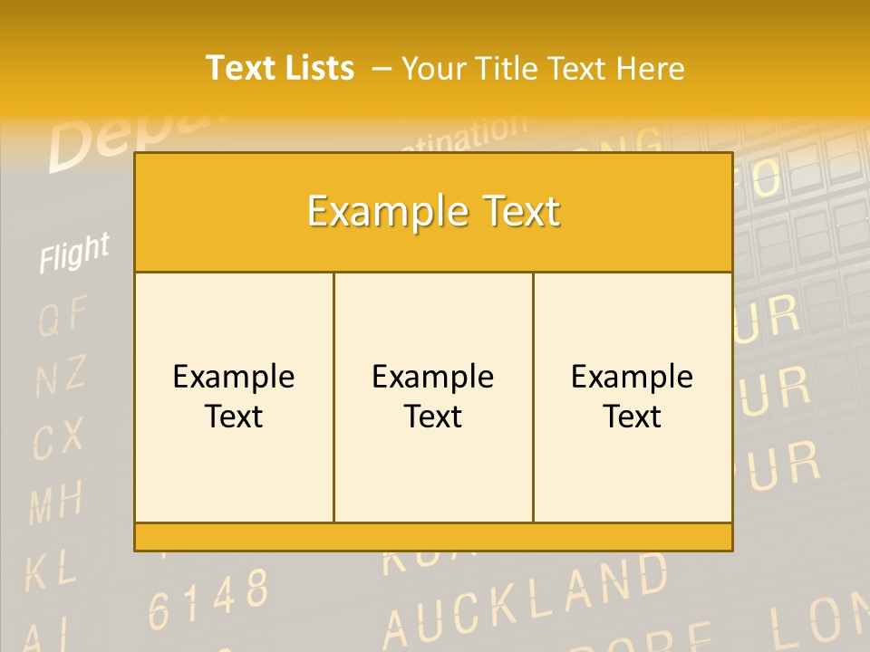 Flight Holiday Electronic PowerPoint Template