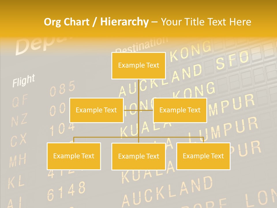 Flight Holiday Electronic PowerPoint Template