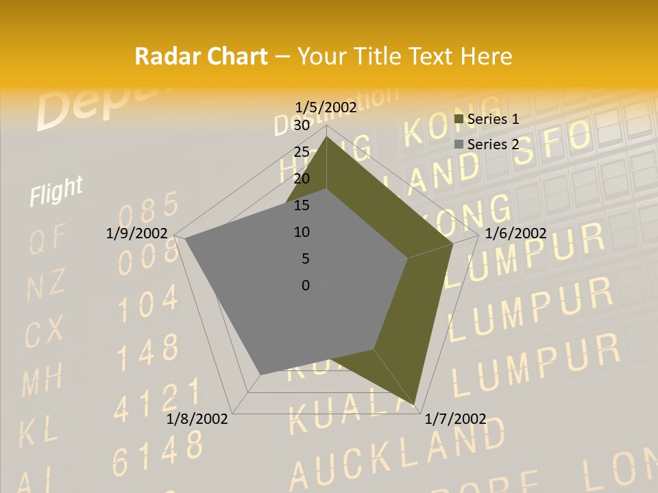Flight Holiday Electronic PowerPoint Template