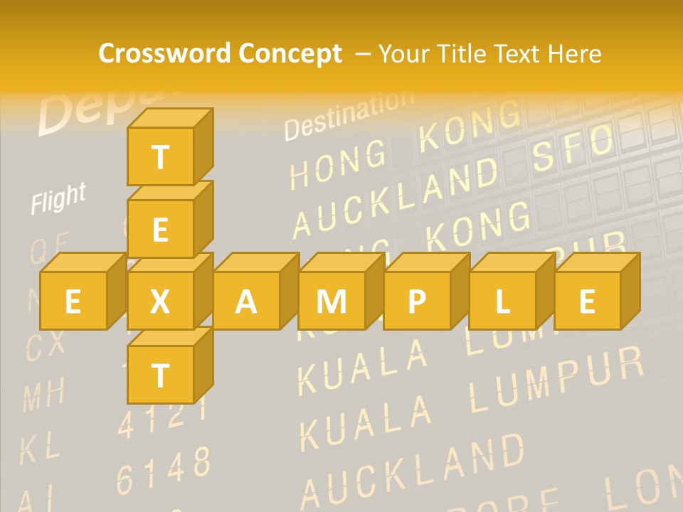 Flight Holiday Electronic PowerPoint Template
