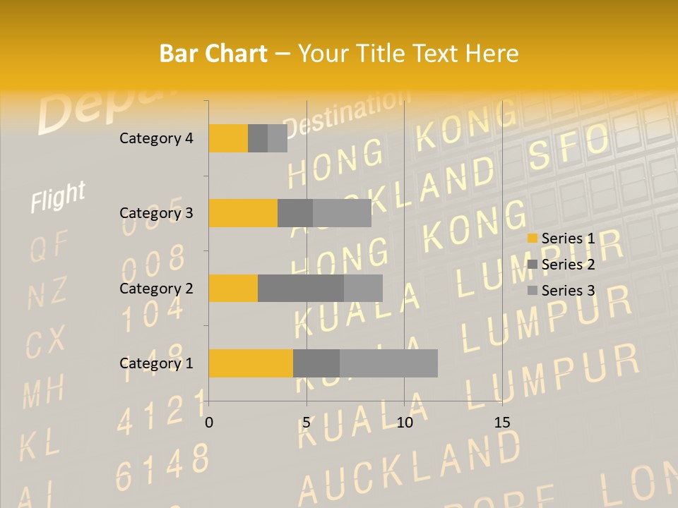 Flight Holiday Electronic PowerPoint Template