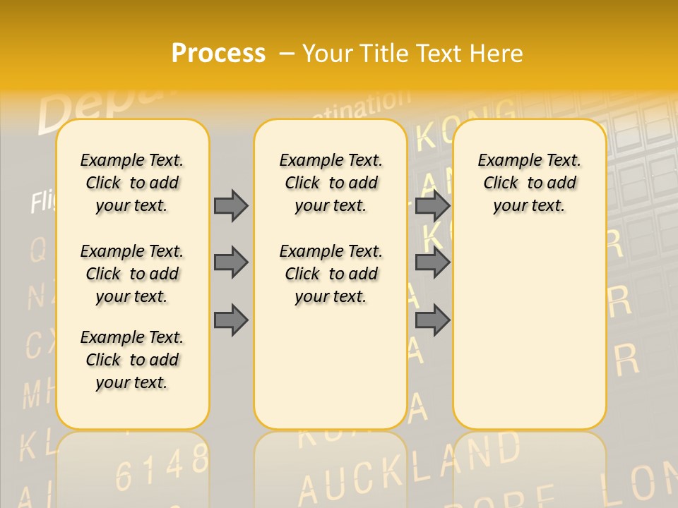 Flight Holiday Electronic PowerPoint Template