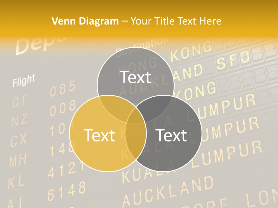 Flight Holiday Electronic PowerPoint Template