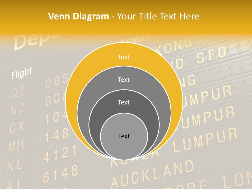 Flight Holiday Electronic PowerPoint Template
