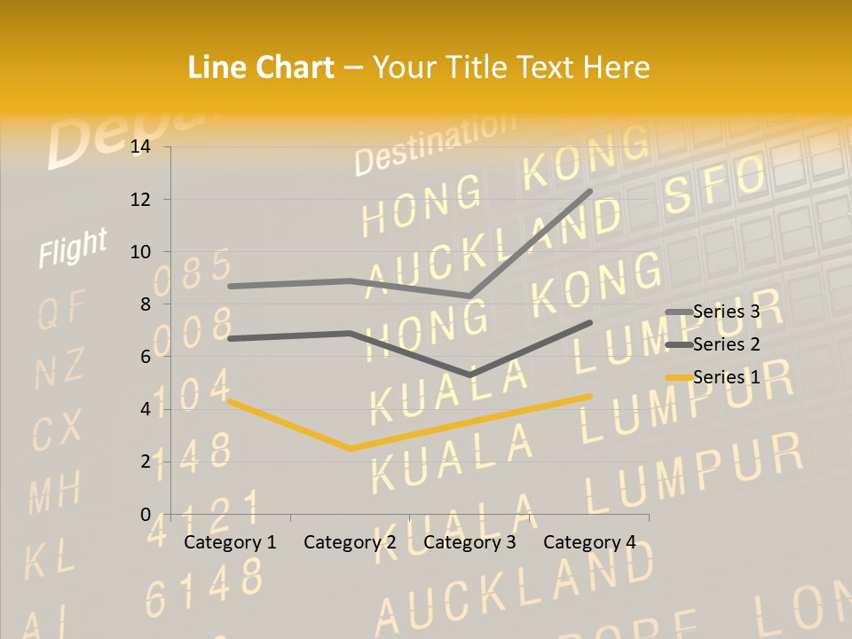 Flight Holiday Electronic PowerPoint Template