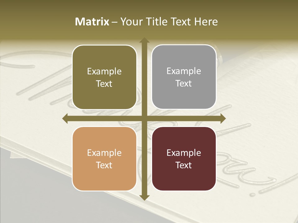 Fountain Pen Writting PowerPoint Template