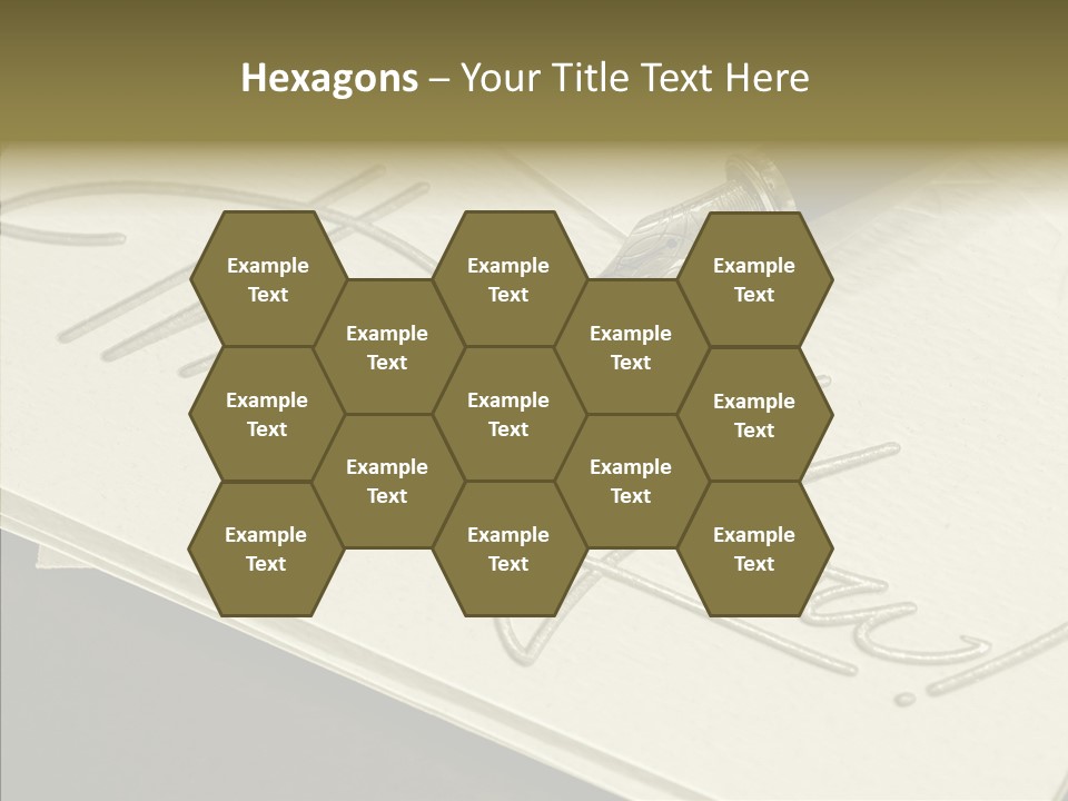 Fountain Pen Writting PowerPoint Template