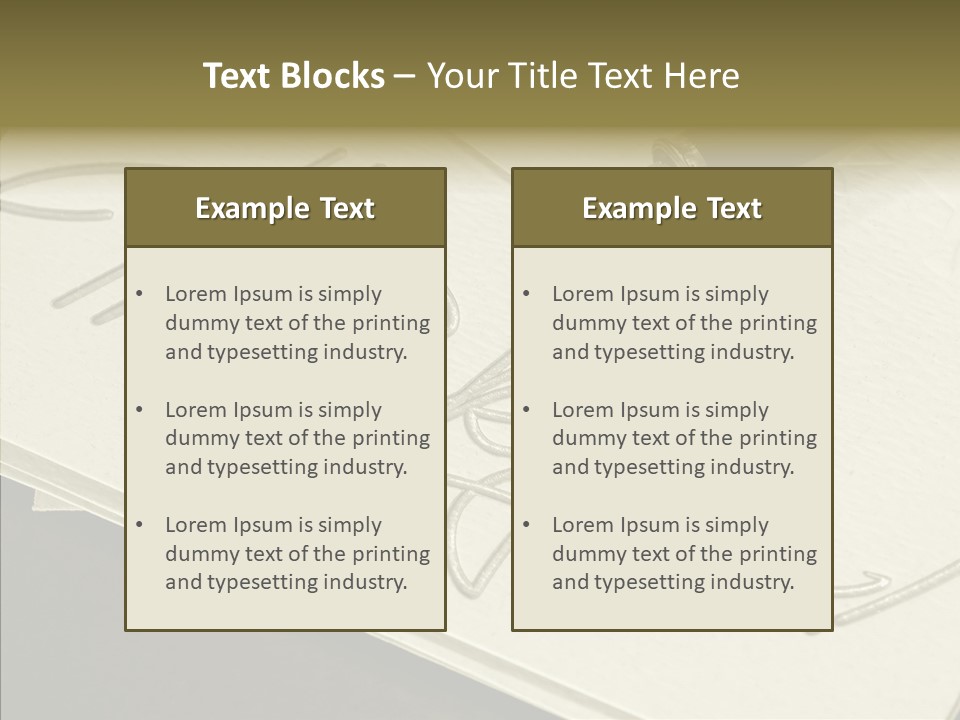Fountain Pen Writting PowerPoint Template