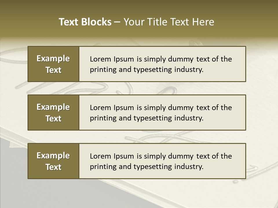 Fountain Pen Writting PowerPoint Template
