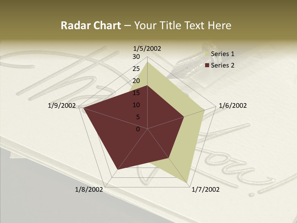 Fountain Pen Writting PowerPoint Template