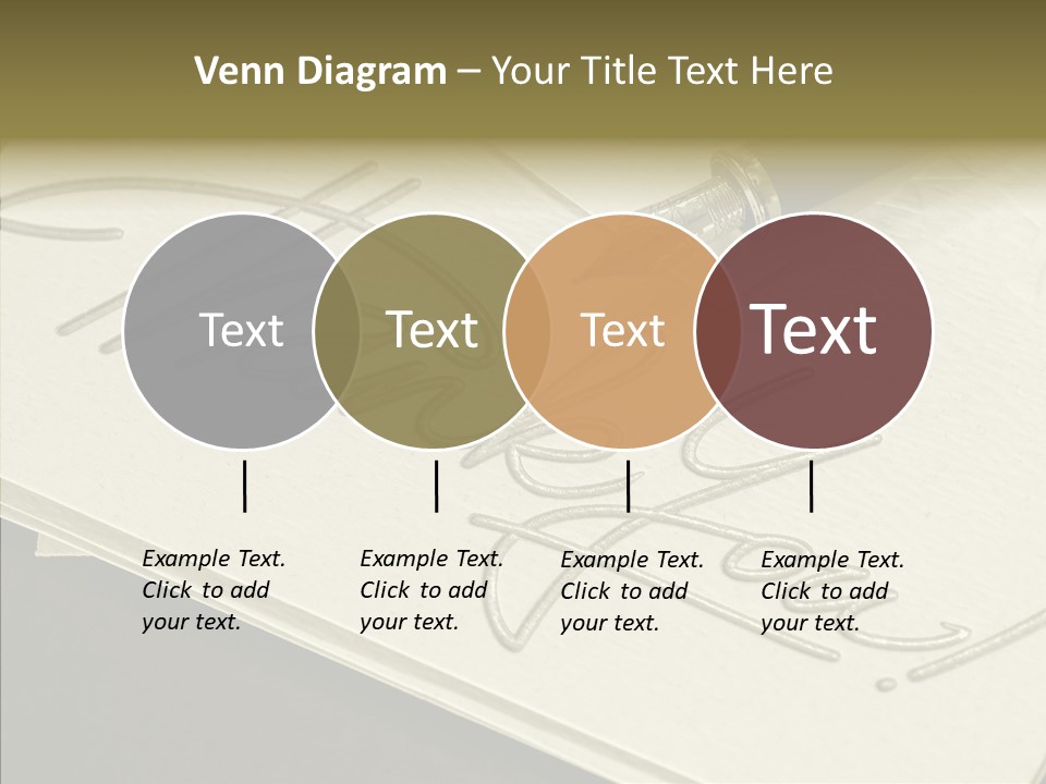 Fountain Pen Writting PowerPoint Template