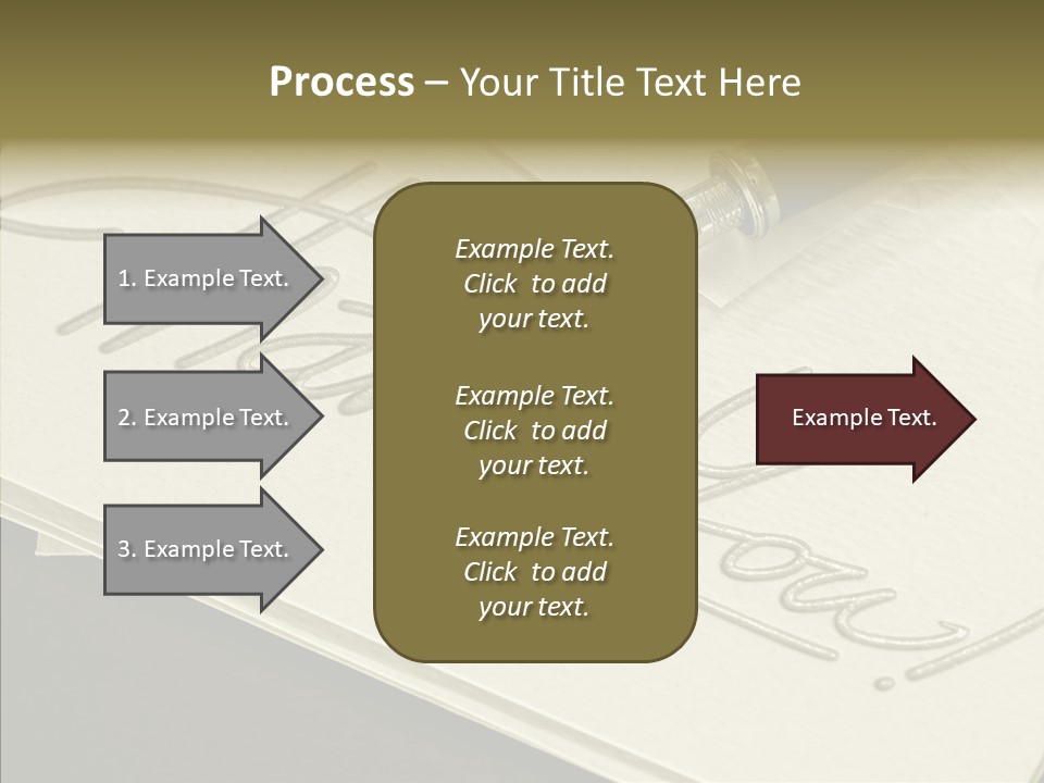 Fountain Pen Writting PowerPoint Template