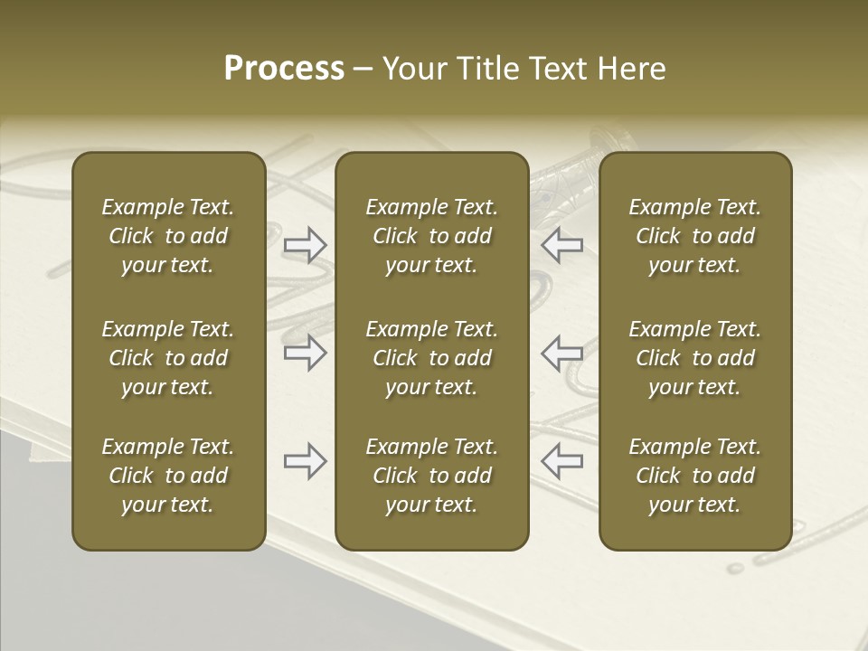 Fountain Pen Writting PowerPoint Template