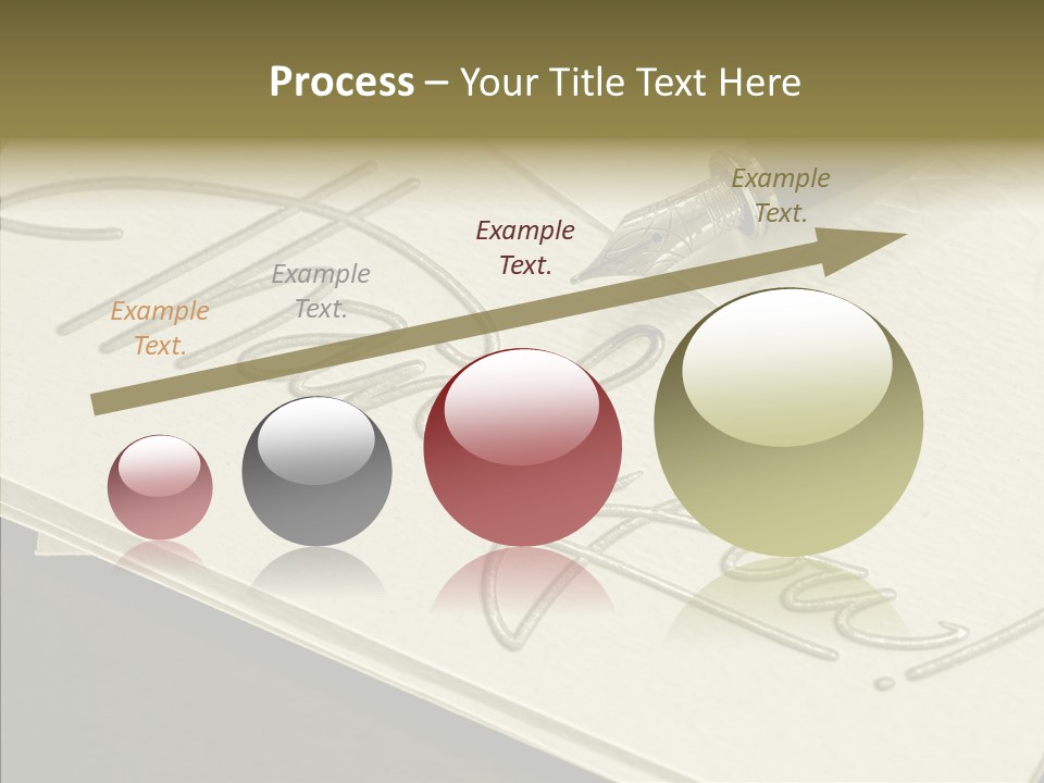 Fountain Pen Writting PowerPoint Template