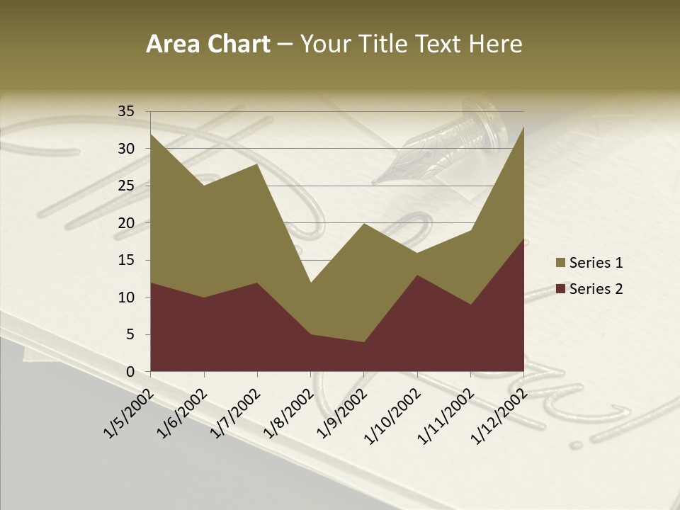 Fountain Pen Writting PowerPoint Template