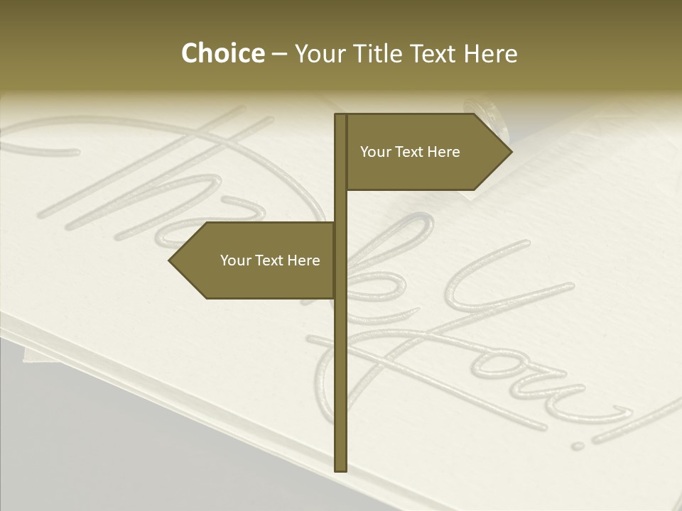 Fountain Pen Writting PowerPoint Template