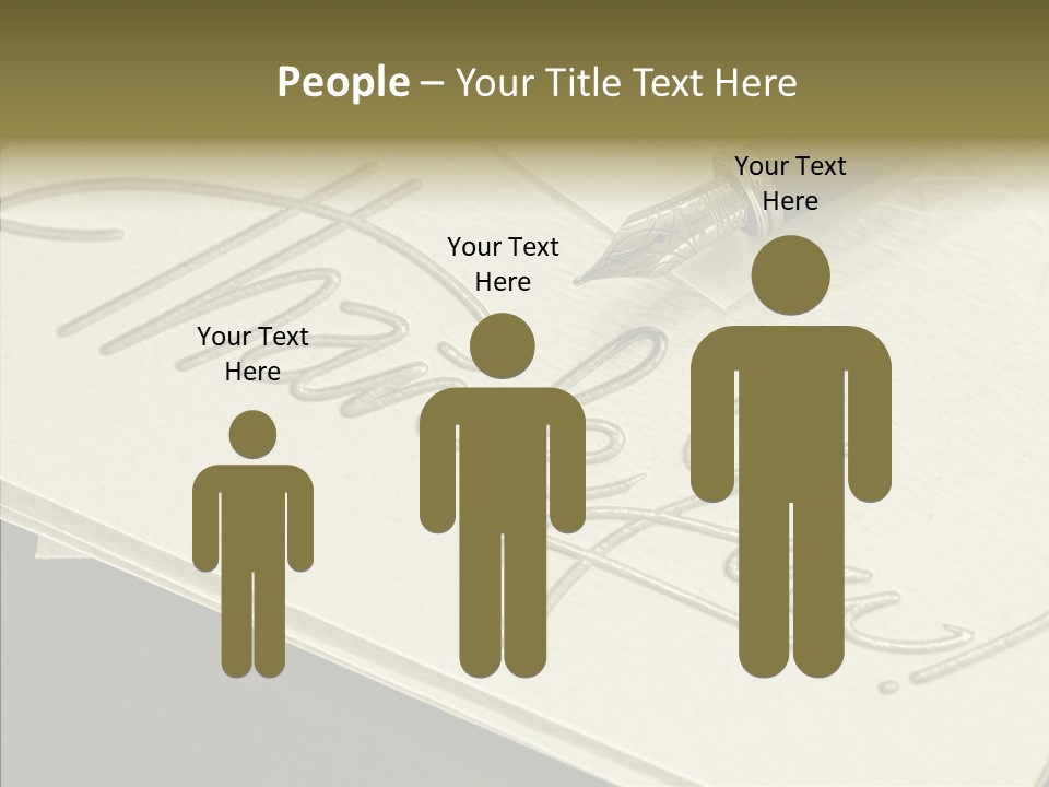 Fountain Pen Writting PowerPoint Template