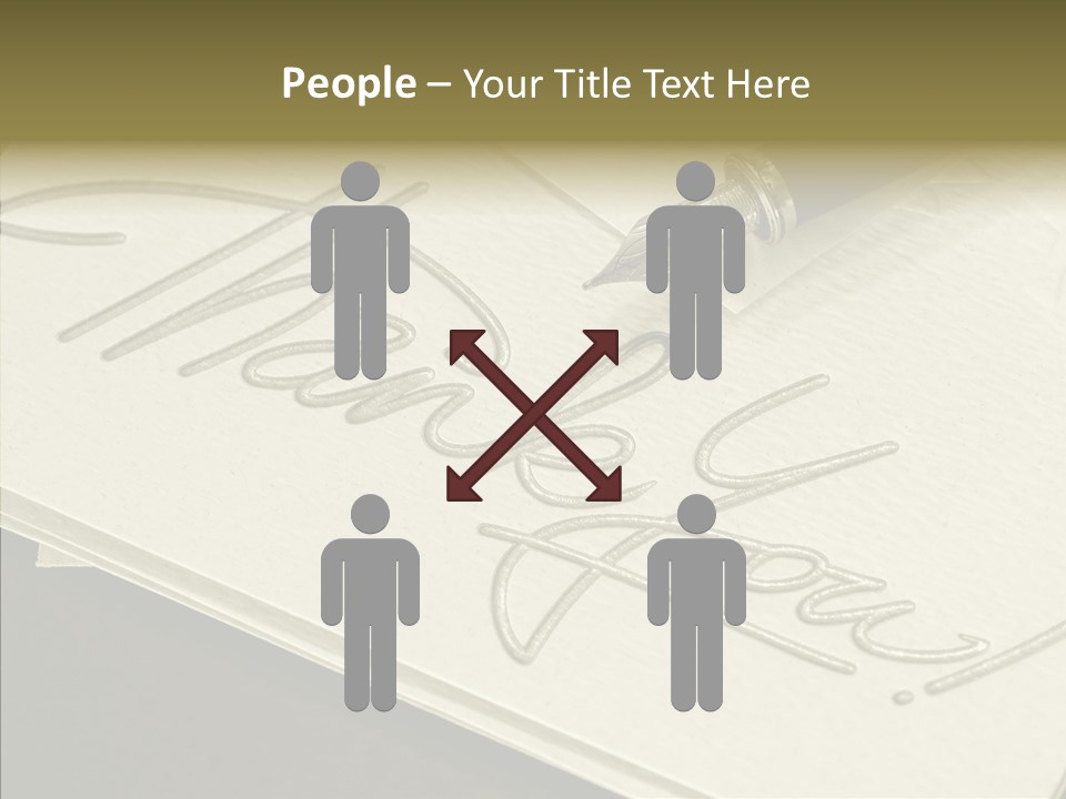 Fountain Pen Writting PowerPoint Template