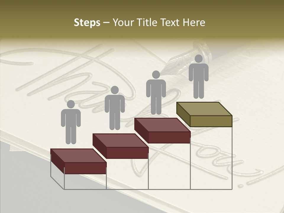 Fountain Pen Writting PowerPoint Template