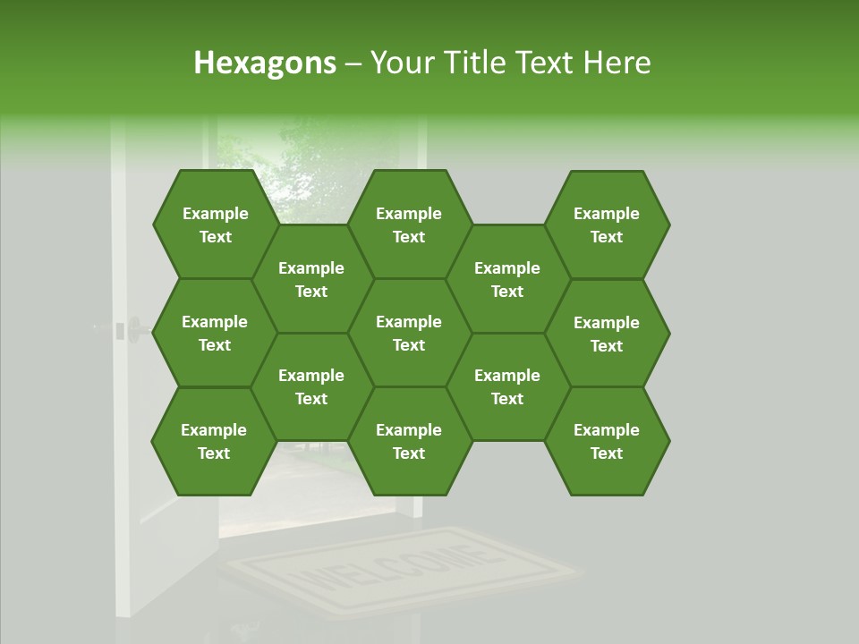 Imagination Door Future PowerPoint Template