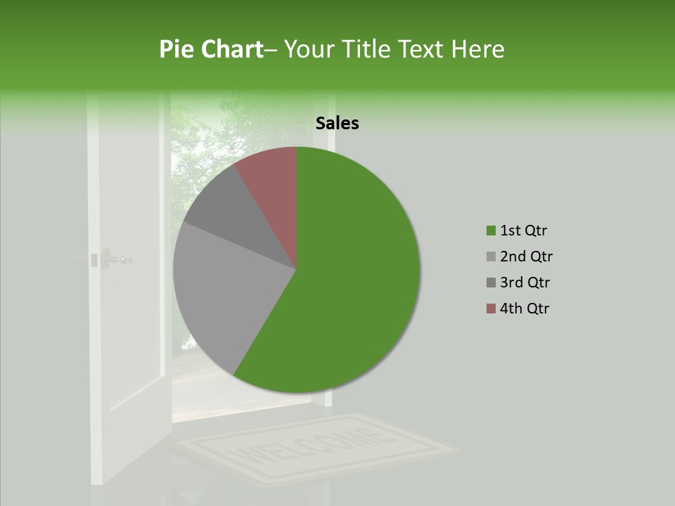 Imagination Door Future PowerPoint Template