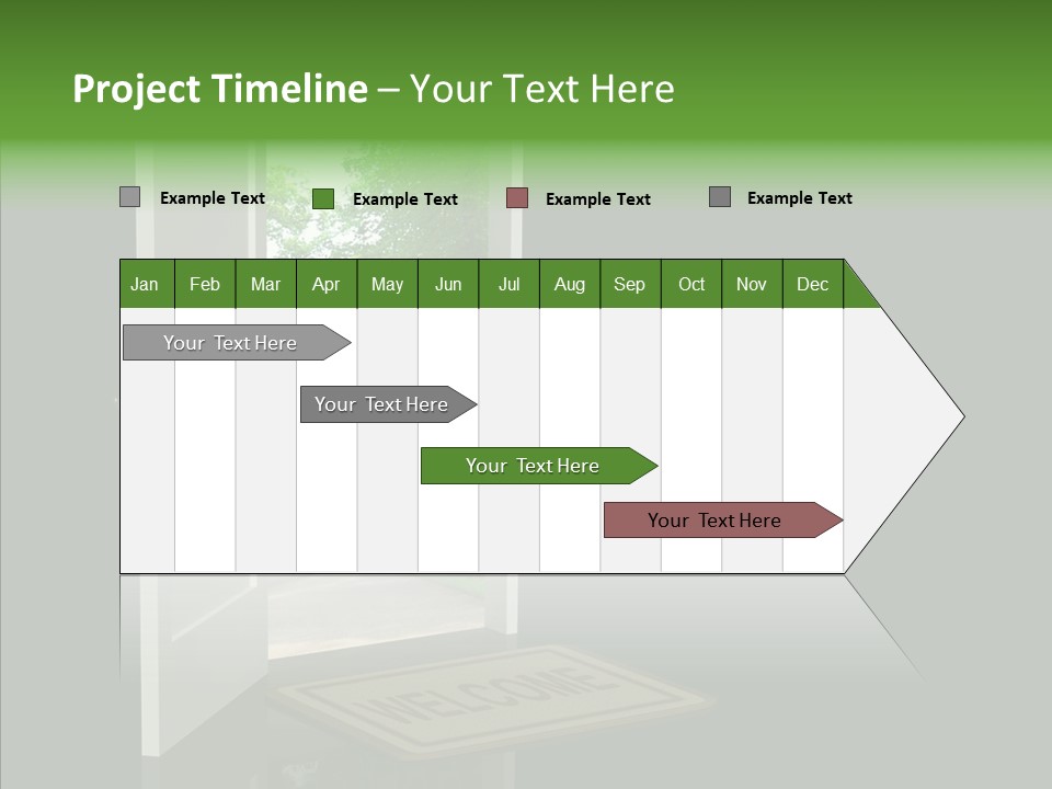 Imagination Door Future PowerPoint Template