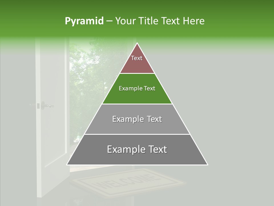 Imagination Door Future PowerPoint Template