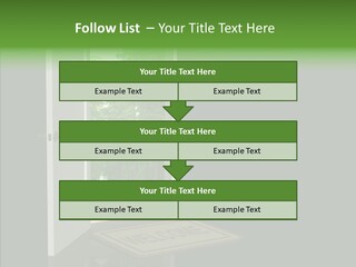 Imagination Door Future PowerPoint Template