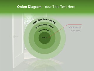Imagination Door Future PowerPoint Template