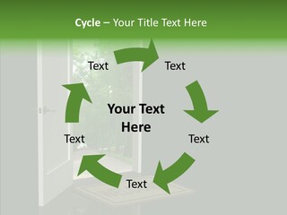 Imagination Door Future PowerPoint Template