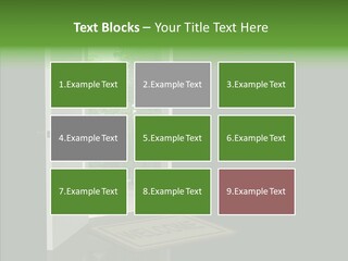 Imagination Door Future PowerPoint Template