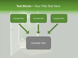 Imagination Door Future PowerPoint Template