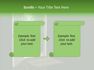 Imagination Door Future PowerPoint Template
