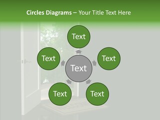 Imagination Door Future PowerPoint Template
