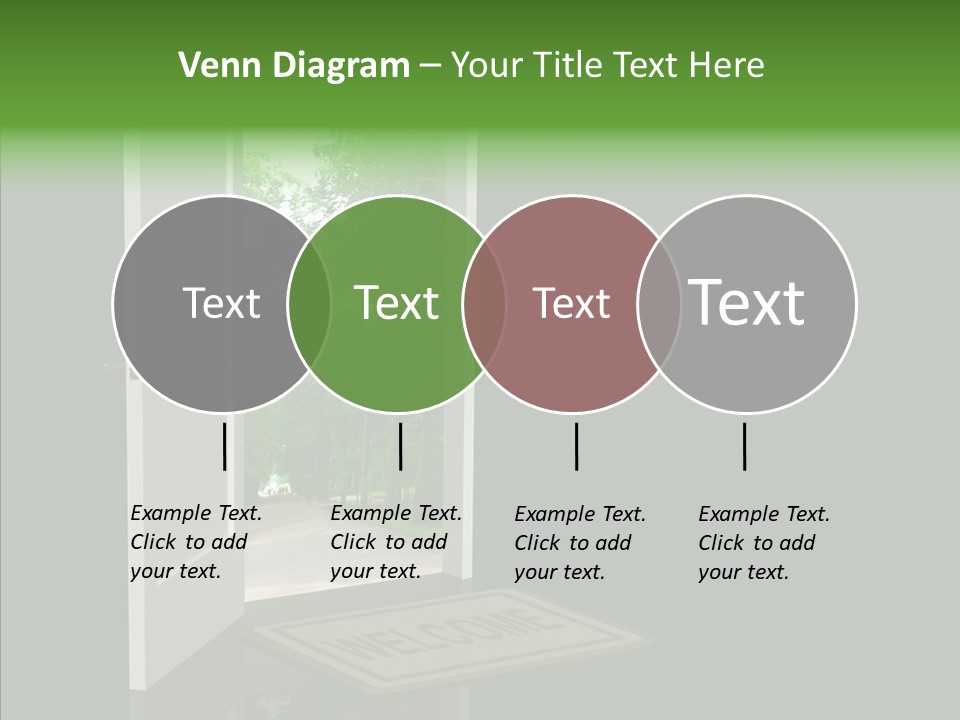 Imagination Door Future PowerPoint Template