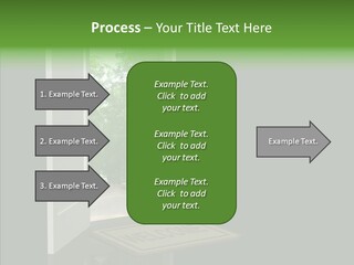Imagination Door Future PowerPoint Template