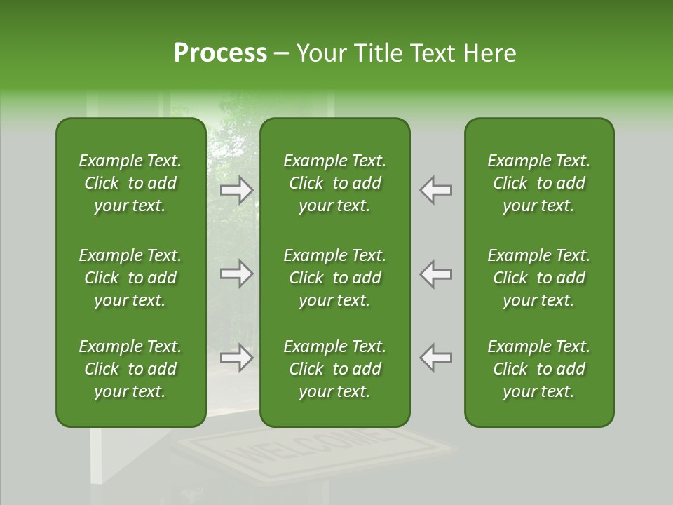 Imagination Door Future PowerPoint Template