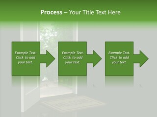 Imagination Door Future PowerPoint Template