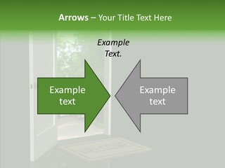 Imagination Door Future PowerPoint Template