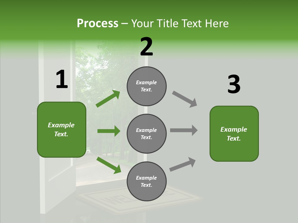 Imagination Door Future PowerPoint Template