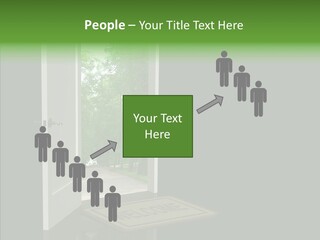 Imagination Door Future PowerPoint Template