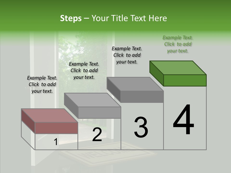 Imagination Door Future PowerPoint Template
