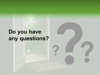 Imagination Door Future PowerPoint Template