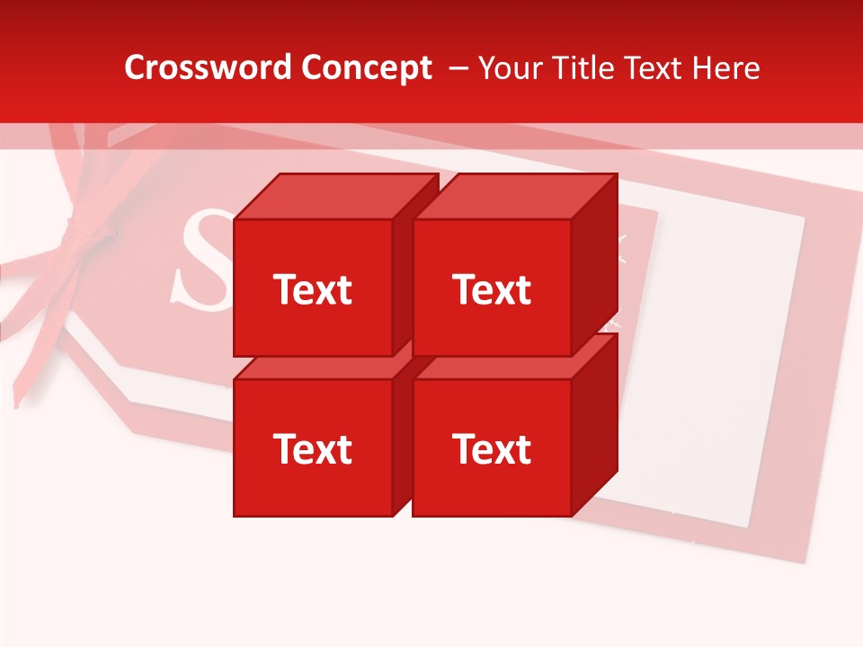 Badge Label Cardboard PowerPoint Template