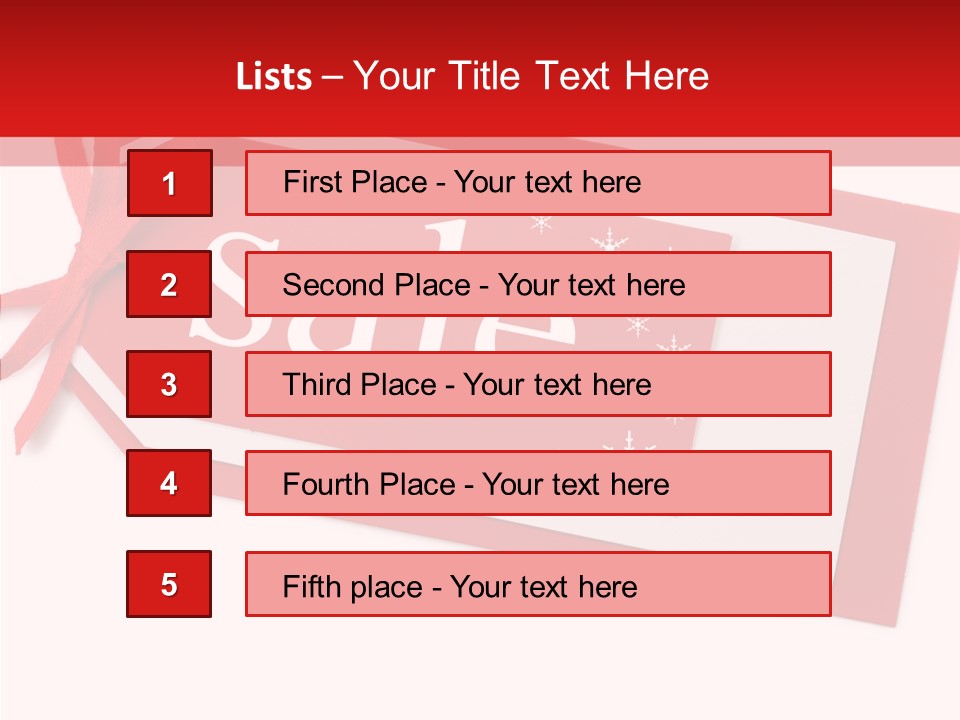 Badge Label Cardboard PowerPoint Template