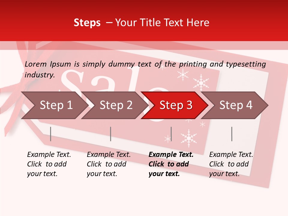 Badge Label Cardboard PowerPoint Template