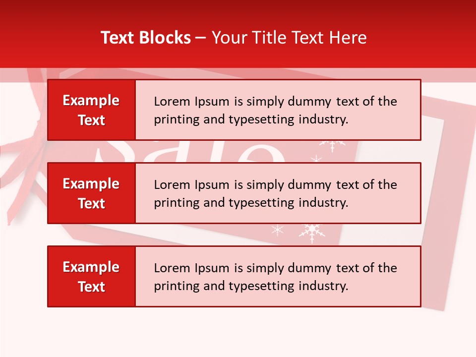 Badge Label Cardboard PowerPoint Template