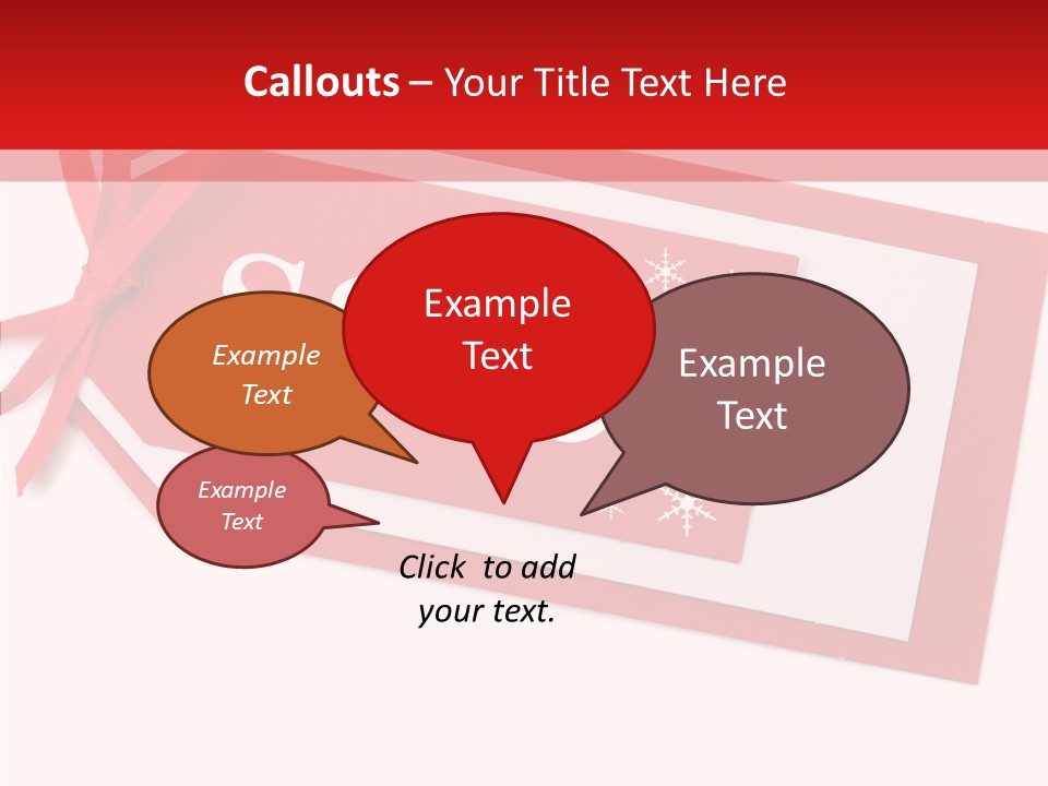 Badge Label Cardboard PowerPoint Template
